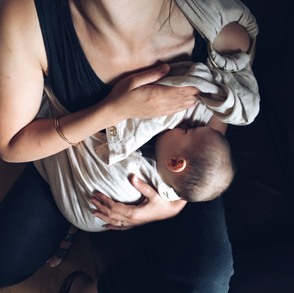 How using a baby carrier helped me breastfeed in public
