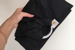 JET BLACK (Linen), - Mezaya Baby