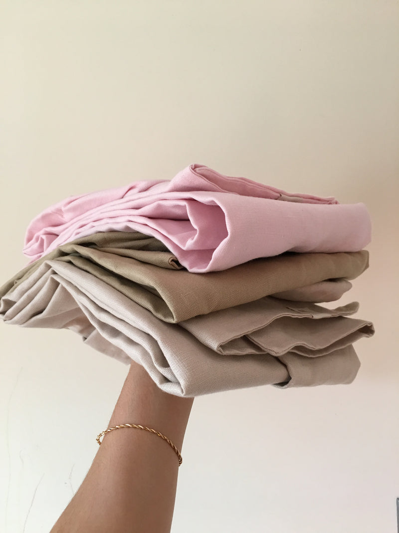 DOUBLE LAYERED SLINGS (Linen), - Mezaya Baby