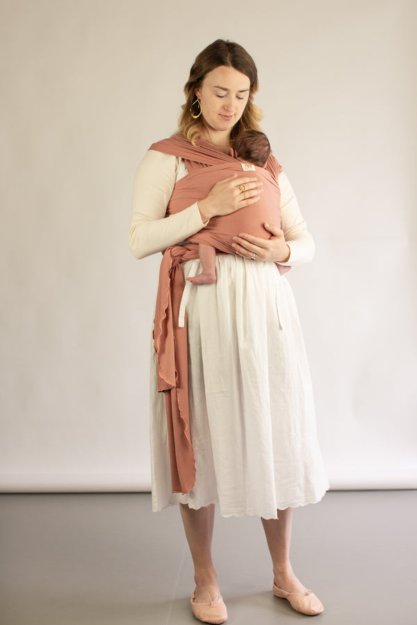 The Newborn Wrap - ROSEWOOD