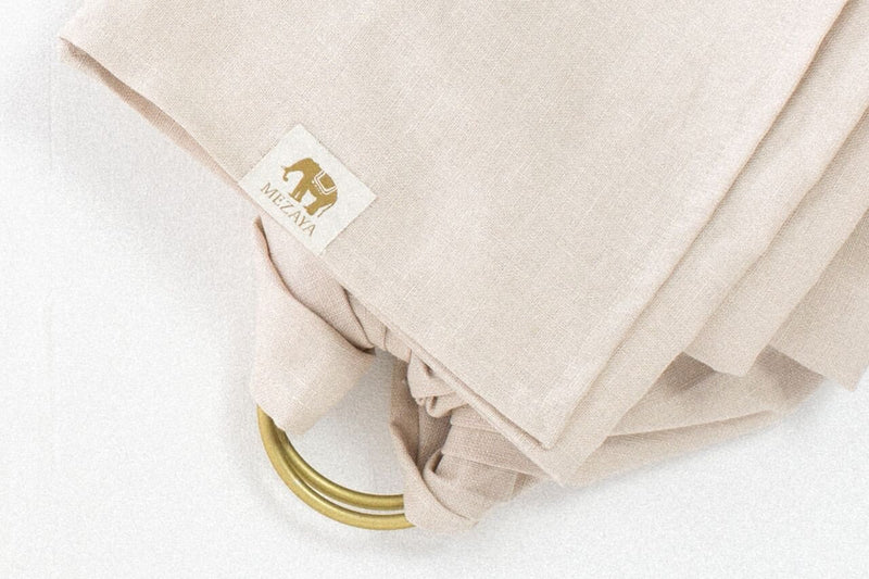 DOUBLE LAYERED SLINGS (Linen), - Mezaya Baby