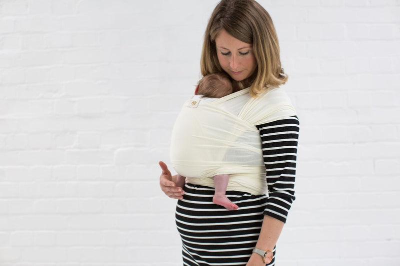 The Newborn Wrap - IVORY, - Mezaya Baby